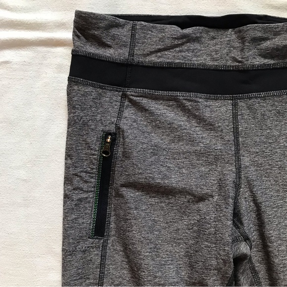 Lululemon Inspire Tight II (Mesh) 8 Heathered Naval Blue - Picture 5 of 11